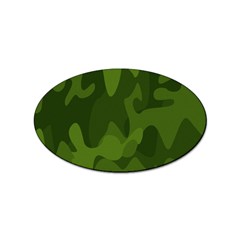 Green Camouflage, Camouflage Backgrounds, Green Fabric Sticker Oval (10 Pack) by nateshop