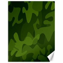 Green Camouflage, Camouflage Backgrounds, Green Fabric Canvas 12  X 16  by nateshop