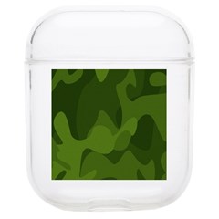 Green Camouflage, Camouflage Backgrounds, Green Fabric Airpods 1/2 Case by nateshop