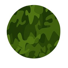 Green Camouflage, Camouflage Backgrounds, Green Fabric Mini Round Pill Box (pack Of 5) by nateshop