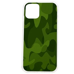 Green Camouflage, Camouflage Backgrounds, Green Fabric Iphone 12 Pro Max Tpu Uv Print Case by nateshop