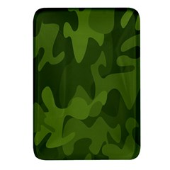 Green Camouflage, Camouflage Backgrounds, Green Fabric Rectangular Glass Fridge Magnet (4 Pack)