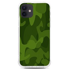 Green Camouflage, Camouflage Backgrounds, Green Fabric Iphone 12/12 Pro Tpu Uv Print Case by nateshop