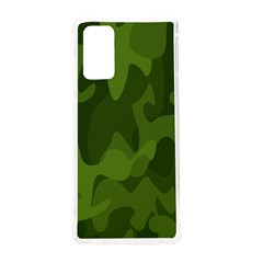 Green Camouflage, Camouflage Backgrounds, Green Fabric Samsung Galaxy Note 20 Tpu Uv Case by nateshop