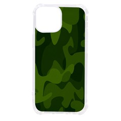 Green Camouflage, Camouflage Backgrounds, Green Fabric Iphone 13 Mini Tpu Uv Print Case by nateshop