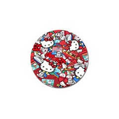 Hello-kitty-61 Golf Ball Marker (10 Pack) by nateshop