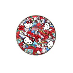 Hello-kitty-61 Hat Clip Ball Marker by nateshop