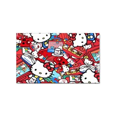 Hello-kitty-61 Sticker (rectangular) by nateshop