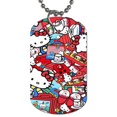 Hello-kitty-61 Dog Tag (one Side) by nateshop