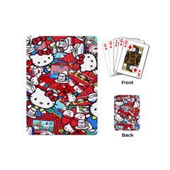 Hello-kitty-61 Playing Cards Single Design (mini)