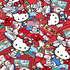 Hello-kitty-61 Play Mat (square) by nateshop