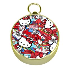 Hello-kitty-61 Gold Compasses by nateshop