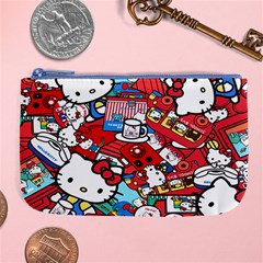 Hello-kitty-61 Large Coin Purse by nateshop