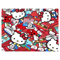 Hello-kitty-61 Two Sides Premium Plush Fleece Blanket (extra Small) by nateshop