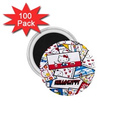 Hello-kitty-62 1 75  Magnets (100 Pack) 