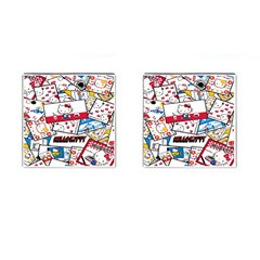 Hello-kitty-62 Cufflinks (square) by nateshop