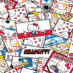 Hello-kitty-62 Play Mat (square) by nateshop