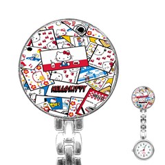 Hello-kitty-62 Stainless Steel Nurses Watch by nateshop