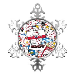 Hello-kitty-62 Metal Small Snowflake Ornament by nateshop