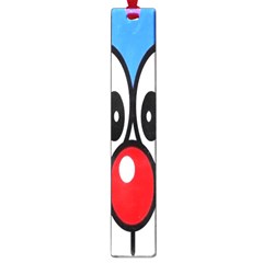 Doraemon Face, Anime, Blue, Cute, Japan Large Book Marks by nateshop