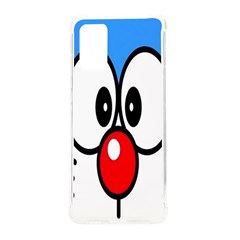 Doraemon Face, Anime, Blue, Cute, Japan Samsung Galaxy S20plus 6 7 Inch Tpu Uv Case