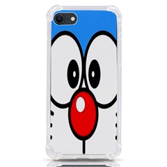 Doraemon Face, Anime, Blue, Cute, Japan Iphone Se by nateshop