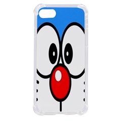 Doraemon Face, Anime, Blue, Cute, Japan Iphone Se by nateshop