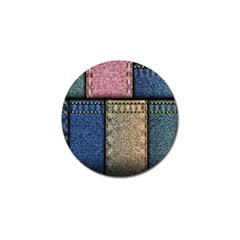 Jeans, Background, Color, Desenho, Shapes, Texture Golf Ball Marker (4 Pack) by nateshop