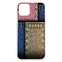 Jeans, Background, Color, Desenho, Shapes, Texture Iphone 12/12 Pro Tpu Uv Print Case