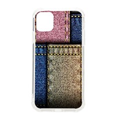 Jeans, Background, Color, Desenho, Shapes, Texture Iphone 11 Tpu Uv Print Case by nateshop