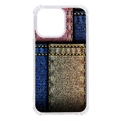 Jeans, Background, Color, Desenho, Shapes, Texture Iphone 13 Pro Tpu Uv Print Case by nateshop