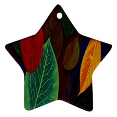 Leaves, Colorful, Desenho, Falling, Ornament (star)