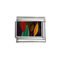 Leaves, Colorful, Desenho, Falling, Italian Charm (9mm) by nateshop