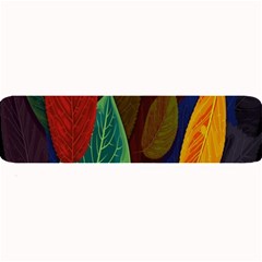 Leaves, Colorful, Desenho, Falling, Large Bar Mat by nateshop