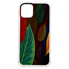 Leaves, Colorful, Desenho, Falling, Iphone 12 Mini Tpu Uv Print Case	 by nateshop