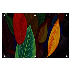 Leaves, Colorful, Desenho, Falling, Banner And Sign 6  X 4  by nateshop