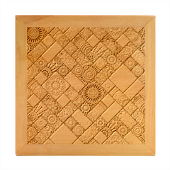 Mandala Pattern Abstract , Mandala, Pattern, Abstract Wood Photo Frame Cube