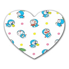 Doraemon Heart Mousepad