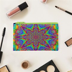 Mandala, Pattern, Abstraction, Colorful, Hd Phone Cosmetic Bag (xs) by nateshop