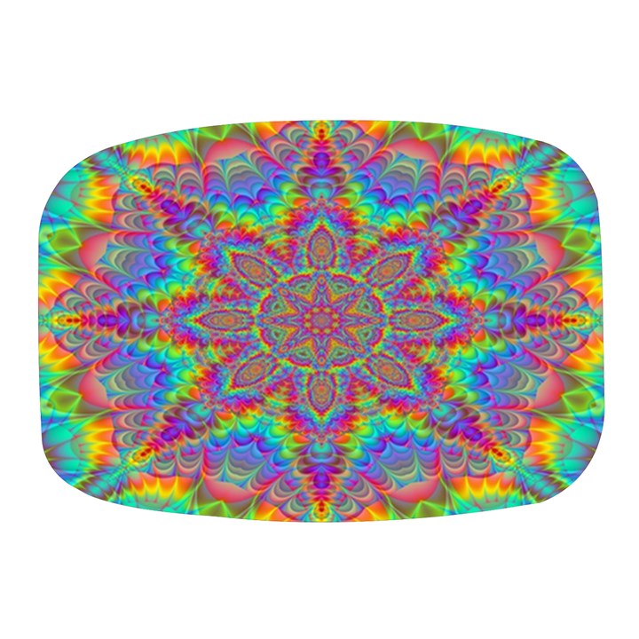 Mandala, Pattern, Abstraction, Colorful, Hd Phone Mini Square Pill Box