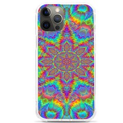 Mandala, Pattern, Abstraction, Colorful, Hd Phone Iphone 12 Pro Max Tpu Uv Print Case by nateshop