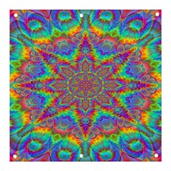 Mandala, Pattern, Abstraction, Colorful, Hd Phone Banner And Sign 3  X 3  by nateshop