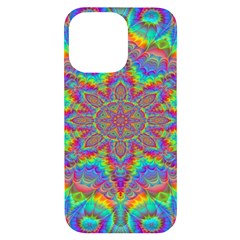 Mandala, Pattern, Abstraction, Colorful, Hd Phone Iphone 14 Pro Max Black Uv Print Case by nateshop