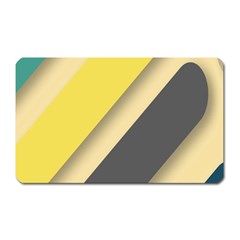 Minimalist, Abstract, Android, Background, Desenho Magnet (rectangular) by nateshop