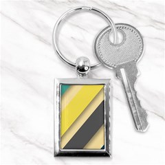 Minimalist, Abstract, Android, Background, Desenho Key Chain (rectangle) by nateshop