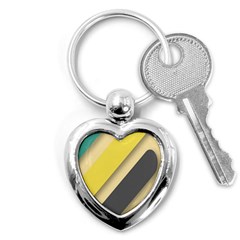 Minimalist, Abstract, Android, Background, Desenho Key Chain (heart) by nateshop