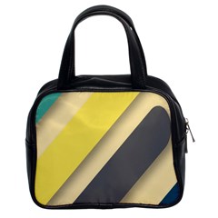 Minimalist, Abstract, Android, Background, Desenho Classic Handbag (two Sides) by nateshop