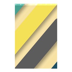 Minimalist, Abstract, Android, Background, Desenho Shower Curtain 48  X 72  (small)  by nateshop