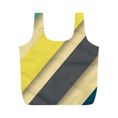 Minimalist, Abstract, Android, Background, Desenho Full Print Recycle Bag (m) by nateshop