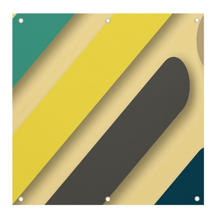 Minimalist, Abstract, Android, Background, Desenho Banner and Sign 4  x 4 